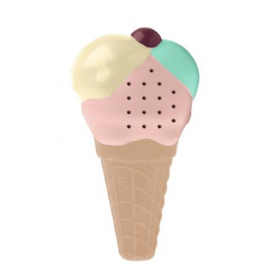 Охлаждаща играчка за кучета Ferribiella Ice Cream Cone Cooling Toy -6 броя във формата на сладолед